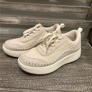 Fashion Sneaker Beige Platform Sneakers